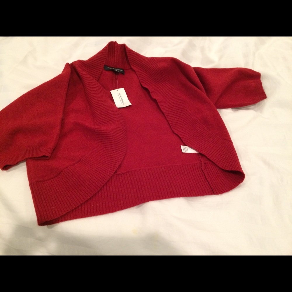 Italian wool Banana Republic shrug